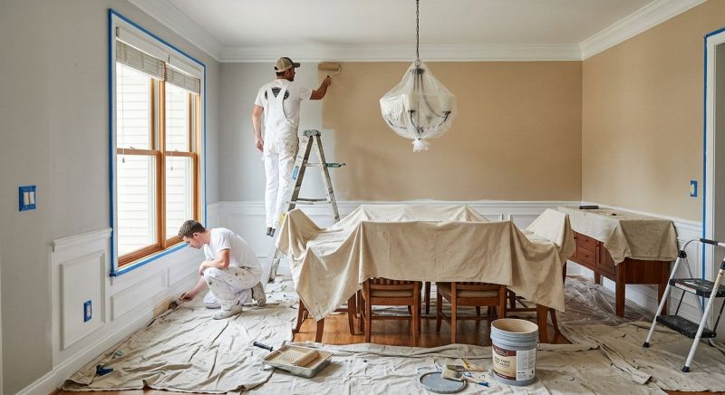 Dining Room Painting in Wilmington, NC