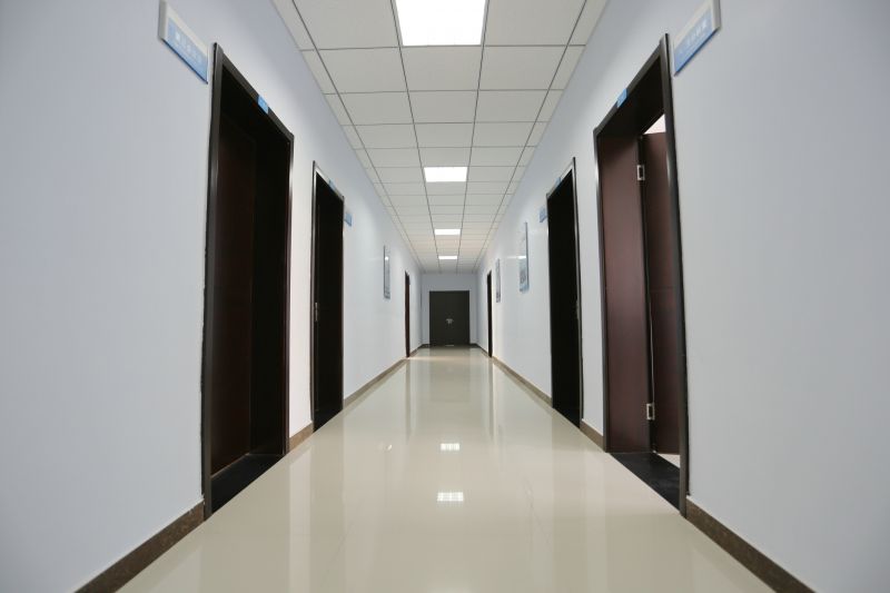 Hallway with Neutral Colors