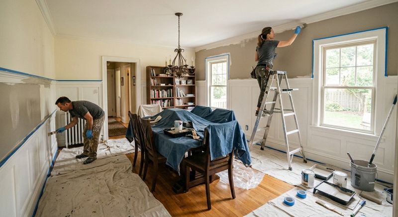 Woodwork Painting in Wilmington, NC